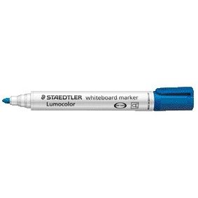 Staedtler - Whiteboardmarker Lumocolor 351 rund blau 2mm | 10 Stück