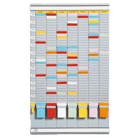 Djois - Plantafel Woche 20 Fächer grau