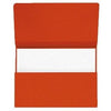 Jalema - Taschenmappe Folio 100 % recycelter Karton 250 g rot | 10 Stück