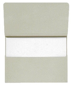 Jalema - Taschenmappe Folio 100 % recycelter Karton 250 g grau | 10 Stück