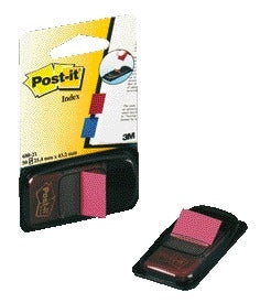 Post-it - Karteireiter 680 25,4x43,2mm leuchtend rosa