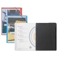 Jalema - Sortiermappe A4 6 Register 270gr schwarz | 15 Stück