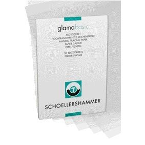 Schoellershammer - Designblock A4 60-65gr transparent 50 Blatt