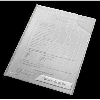 Leitz - Combifile 4726 Sichtmappe A4 PP transparent 5 Stück