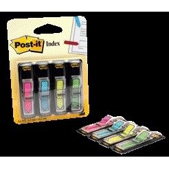 Post-it - Registerblätter 684 12x43mm Pfeil Neon sortiert | 6 Stück