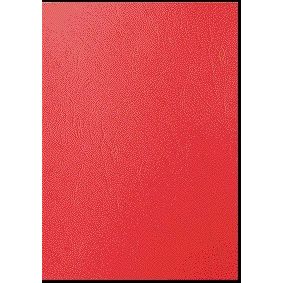 GBC - Deckblatt A4 Lederoptik rot 100 Stück