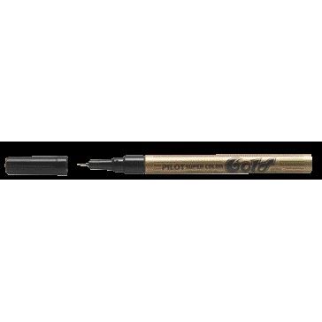 Pilot - Fineliner Super Color extrafeines Gold | 12 Stück