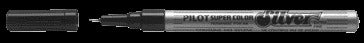 Pilot - Fineliner Super Color extrafeines Silber