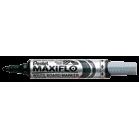 Pentel - Whiteboardmarker MWL5M Maxiflo rund 3mm schwarz | 12 Stück