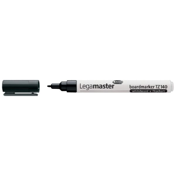 Legamaster - Whiteboardmarker TZ 140 rund 1mm schwarz