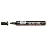Pentel - Filzstift N50 rund 1,5-3mm schwarz | 12 Stück