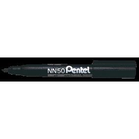 Pentel - Filzstift NN50 rund 1,3-3 mm schwarz