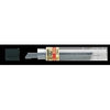 Pentel - Bleistiftmine 2H 0,5 mm, schwarze Tube mit 12 Stück