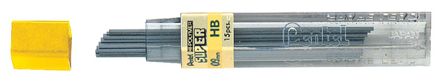 Bleistiftstift Pentel 0,9 mm schwarz pro Röhre Hb | 12 Stücke