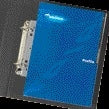 Quantore - Aufbewahrungsleiste Djois Aktenleiste 125mm 2 Ringe transparent 50 Stück