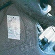 3L - Etikettenhalter Djois 75x150m selbstklebend transparent 3 Stück