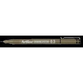 Artline - Technischer Fineliner 0,3 mm schwarz