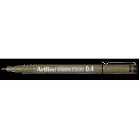 Artline - Technischer Fineliner 0,4 mm schwarz