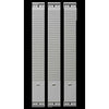 Djois - Planungstafelelement Größe 3 77mm 35 Schlitze grau | 3 Stück