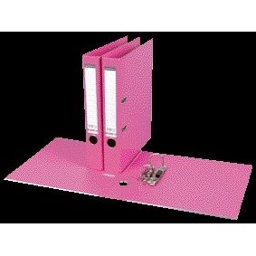Quantore - Ordner A4 50mm PP rosa | 10 Stück
