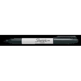 Sharpie -  Viltstift ie f zwart | 144 stuks