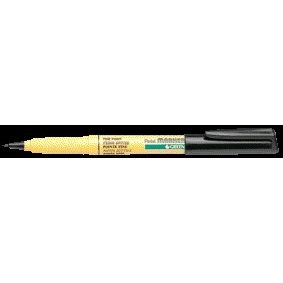 Pentel - Filzstift NM10 Textil rund 1mm schwarz