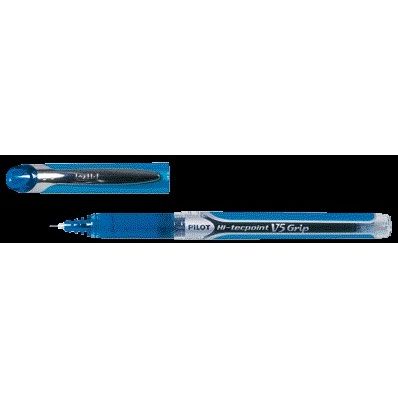 Pilot - Tintenroller Hi-Tecpoint V5 Grip fein blau | 12 Stück