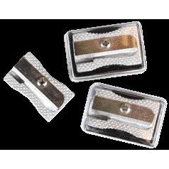 Quantore - Bleistiftspitzer 26,5x26x17 Aluminium | 20 Stück