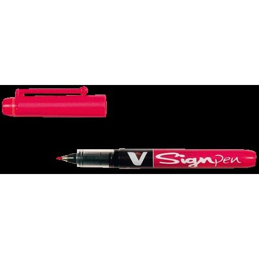 Pilot - Fineliner V Signpen fein rot
