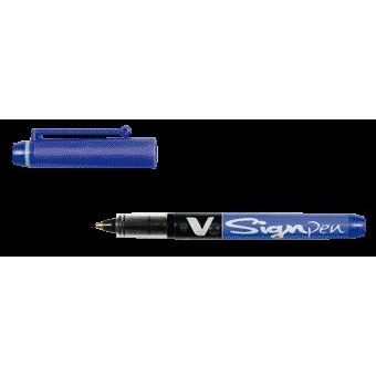Pilot - Fineliner V Signpen fein blau
