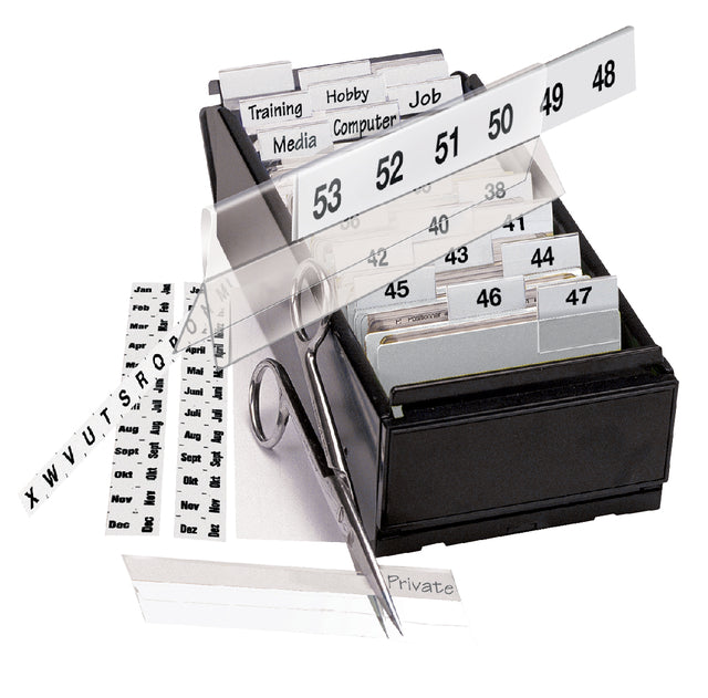 INDEXTABS 3L 10503 10x150mm Selbstadhäsive Weiß | 10 Stück