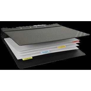 Quantore - Indextabs Djois 12x40mm selbstklebend permanent sortiert 48 Stück