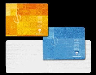 Clairefontaine - Schrift clairefontaine Musik 220x170mm 48Seiten sortiert | 20 Stück