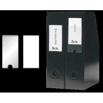 3L - Etikettenhalter Djois 55x150mm selbstklebend transparent 6 Stück