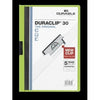 Langlebig - Klemmmappe Duraclip A4 3mm 30 Blatt grün