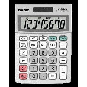 Casio - Taschenrechner MS-88ECO
