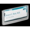 Langlebig – Türschild Click-Schild 149 x 52,5 mm, Graphit