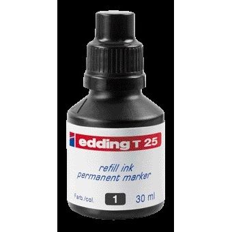 Edding - Filzstifttinte T25 schwarz