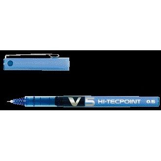 Pilot - Tintenroller Hi-Tecpoint V5 fein blau | 12 Stück