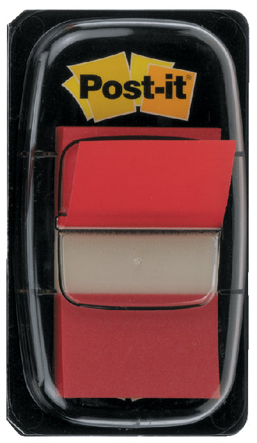 INDEXTABS 3M Post-It 680 25,4x43.2mm Rot