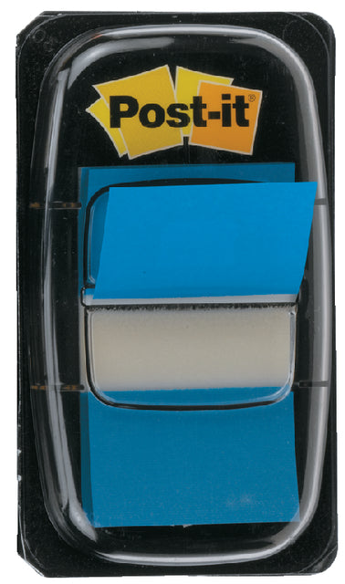 INDEXTABS 3M Post-It 680 25,4x43.2mm Blau
