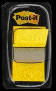 Post-it - Karteireiter 680 25,4x43,2mm gelb