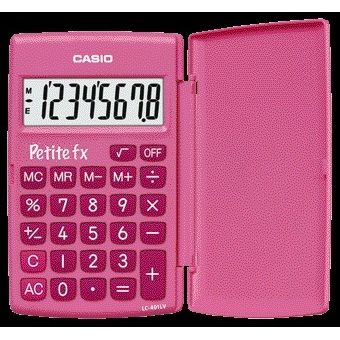 Casio - Taschenrechner Grundschule rosa