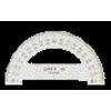 Linex - Winkelmesser 910 Durchmesser 10cm 180 Grad transparent