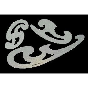 Rumold - Burmester Form 81104 3-teilig transparent