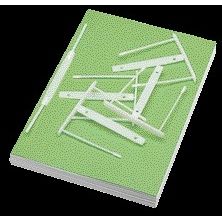 Djois - Bündelmechanismus Snapbinder Box 50 Stück weiß | 10 Stück