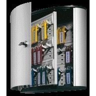 Langlebig – Schlüsselschrank mit 36 Haken, 302 x 280 x 118 mm