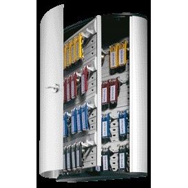 Langlebig – Schlüsselschrank mit 54 Haken, 302 x 280 x 118 mm