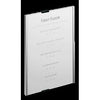 Langlebig – Türschild 210 x 297 mm