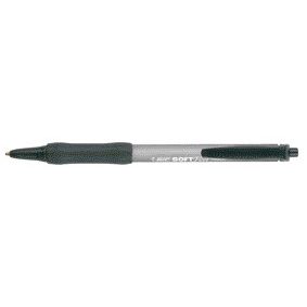 Bic - Kugelschreiber Soft Feel Grip Clic Medium Schwarz